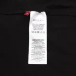 Gucci Men Fine Wool Knit Polo Top with Intarsia 824124XKEP1