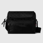 Gucci Men Gucci Nexus Medium Crossbody Bag-Black 816820FAD731047