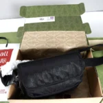 Gucci Men Gucci Nexus Medium Crossbody Bag-Black 816820FAD731047