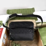 Gucci Men Gucci Nexus Medium Crossbody Bag-Black 816820FAD731047