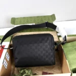 Gucci Men Gucci Nexus Medium Crossbody Bag-Black 816820FAD731047