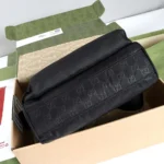 Gucci Men Gucci Nexus Medium Crossbody Bag-Black 816820FAD731047