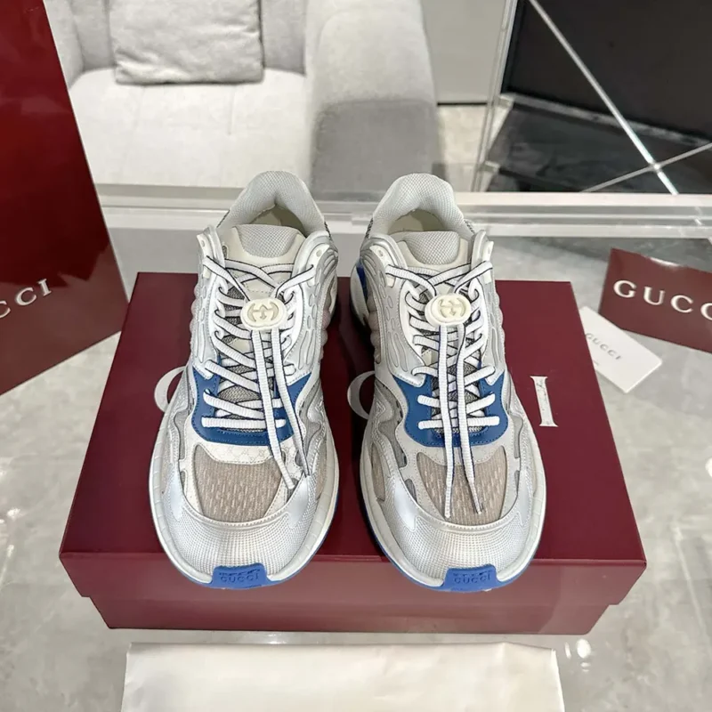 Gucci Unisex Gucci 2.0 Sneaker-Blå ‎814040FAD5T