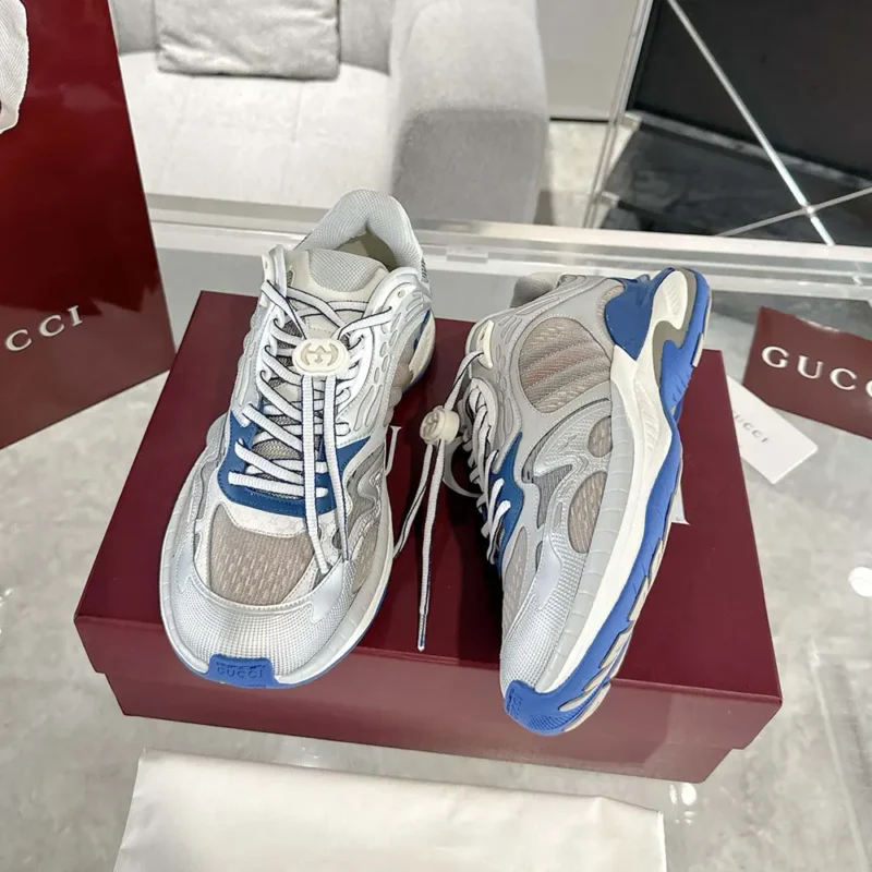 Gucci Unisex Gucci 2.0 Sneaker-Blå ‎814040FAD5T