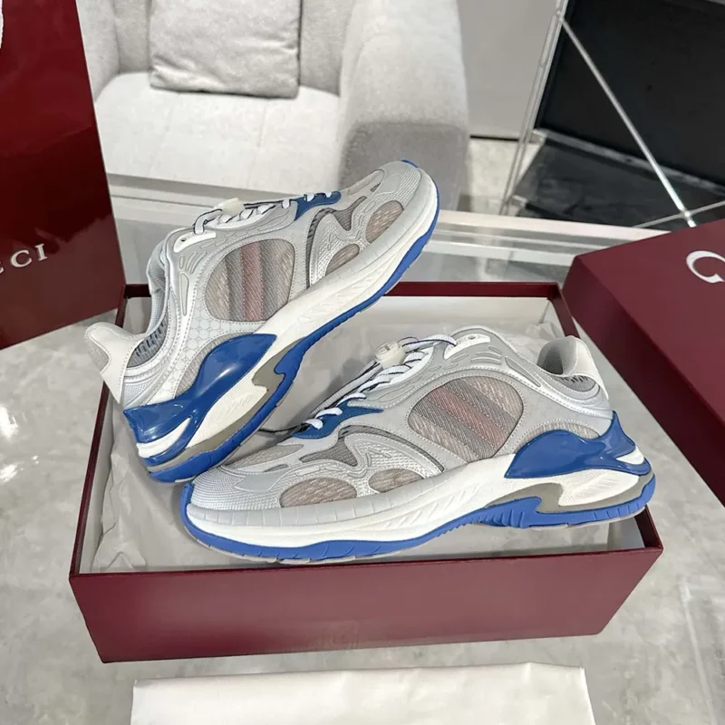 Gucci Unisex Gucci 2.0 Sneaker-Blå ‎814040FAD5T