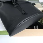 Gucci Unisex Medium Backpack with Web Black 816750AAEF71042