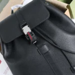 Gucci Unisex Medium Backpack with Web Black 816750AAEF71042 – Image 10