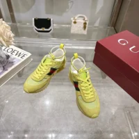 Gucci Unisex Re-Motion Sneaker-Acid Green 832918AAEZM (1)