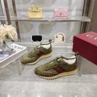 Gucci Unisex Re-Motion Sneaker-Dark Green 832918AAEZM (1)