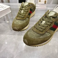Gucci Unisex Re-Motion Sneaker-Dark Green 832918AAEZM (1)