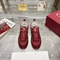 Gucci Unisex Re-Motion Sneaker-Red 832918AAEZM (1)