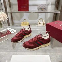 Gucci Unisex Re-Motion Sneaker-Red 832918AAEZM (1)