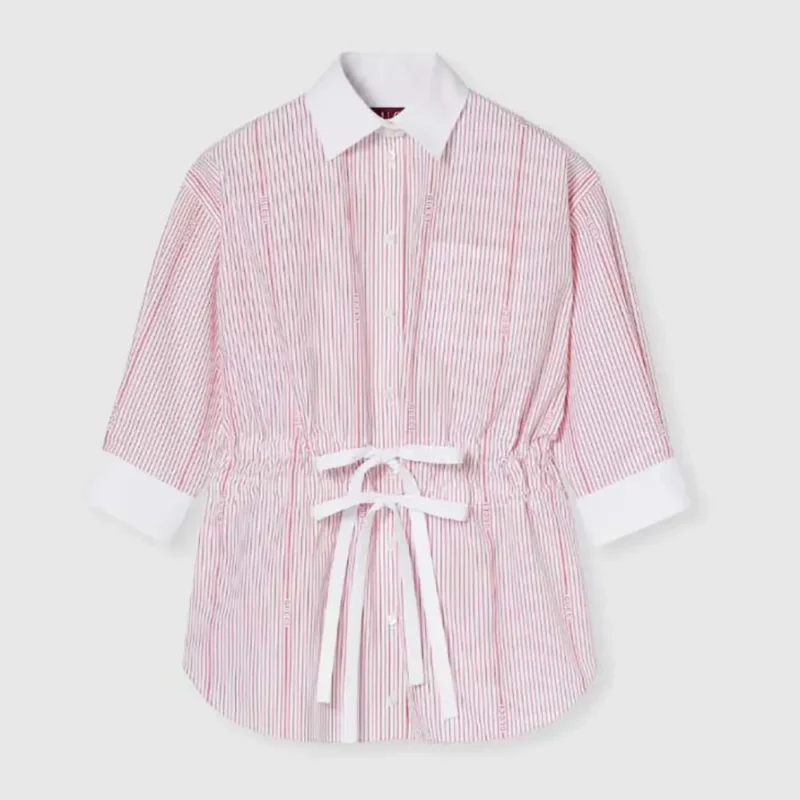 Gucci Donna Camicia in cotone fil coupé 826588Z7ASD