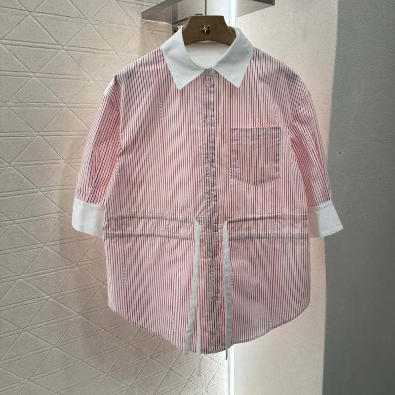 Gucci Donna Camicia in cotone fil coupé 826588Z7ASD