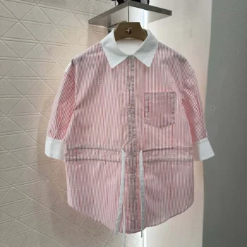 Gucci Women Cotton Fil Coupé Shirt 826588Z7ASD