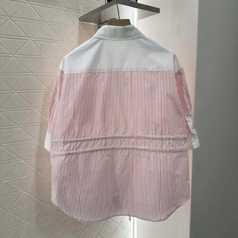 Gucci Donna Camicia in cotone fil coupé 826588Z7ASD