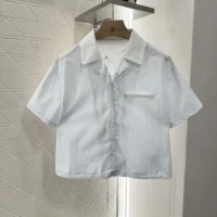 Gucci Women Cotton Fil Coupé Shirt 831862Z7ASD (1)