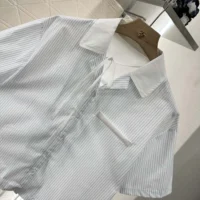 Gucci Women Cotton Fil Coupé Shirt 831862Z7ASD (1)