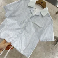 Gucci Women Cotton Fil Coupé Shirt 831862Z7ASD (1)