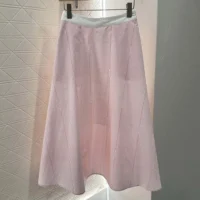 Gucci Women Cotton Fil Coupé Skirt 826610ZAS7C (1)