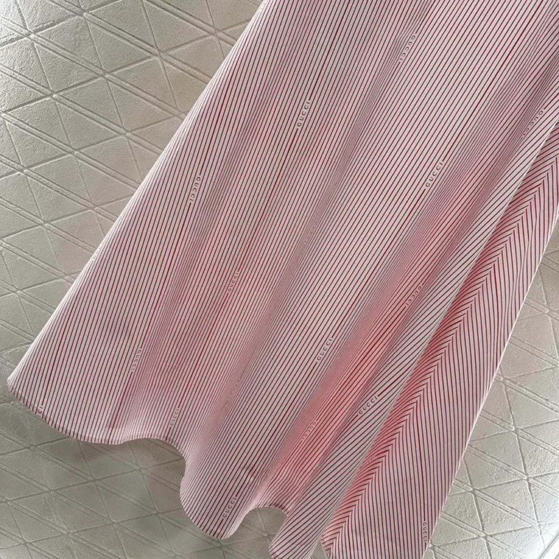 Gucci Women Cotton Fil Coupé Skirt 826610ZAS7C