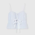 Gucci Women Cotton Fil Coupé Top 831873Z7ASD9025
