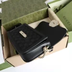 Gucci Women Go Small Shoulder Bag-Black 826761 FAEKK 1000