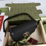 Gucci Women Go Small Shoulder Bag-Black 826761 FAEKK 1000