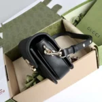 Gucci Women Go Small Shoulder Bag-Black 826761 FAEKK 1000