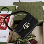 Gucci Women Go Small Shoulder Bag-Black 826761 FAEKK 1000