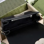 Gucci Women Go Small Shoulder Bag-Black 826761 FAEKK 1000