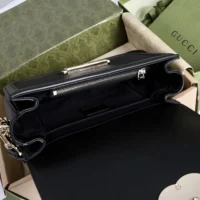 Gucci Women Go Small Shoulder Bag-Nero 826761 FAEKK 1000 (1)