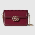 Gucci Women Go Small Shoulder Bag-Maroon 826761FAEKL6207