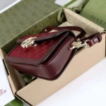 Gucci Women Go Small Shoulder Bag-Maroon 826761FAEKL6207
