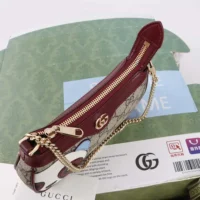 Gucci Women Ophidia Mini Bag-Dark Brown 818763FAEEO8575 (1)