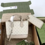 Gucci Women Ophidia Small Tote Bag-Beige 811716FAA4G9897