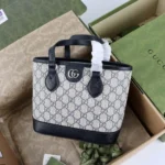 Gucci Women Ophidia Small Tote Bag-Navy 811716K9GSN4075