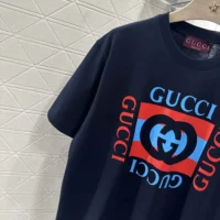 Gucci Women Printed Cotton Jersey T-shirt 796395XJHDB (1)