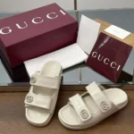 Gucci Women Sandal with Double G 816633AAEKU9540