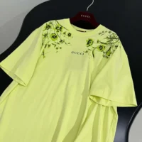 Gucci Women Soft Cotton Jersey T-shirt with Print 837959XJHG1 (1)