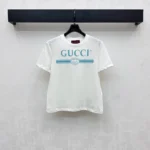 Gucci Women Soft Cotton Jersey T-shirt with Print 837959XJHGY