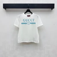 Gucci Women Soft Cotton Jersey T-shirt with Print 837959XJHGY (1)