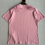 Gucci Women Soft Cotton Jersey T-shirt with Print-Pink