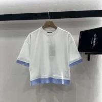 Gucci Women Soft Jersey T-shirt with Embroidery ‎833049XJHGV (1)