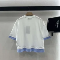 Gucci Women Soft Jersey T-shirt with Embroidery ‎833049XJHGV (1)