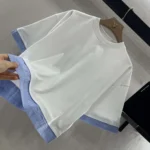 Gucci Women Soft Jersey T-shirt with Embroidery ‎833049XJHGV