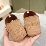 Hermes Damen Eze 30 Sandale-Braun H221026ZA3