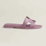 Sandalo Hermes Oran da donna - Viola chiaro H202230Z