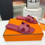 Hermes Women Oran Sandal-Rose H202272Z