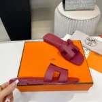 Hermes Women Oran Sandal-Rose H202272Z